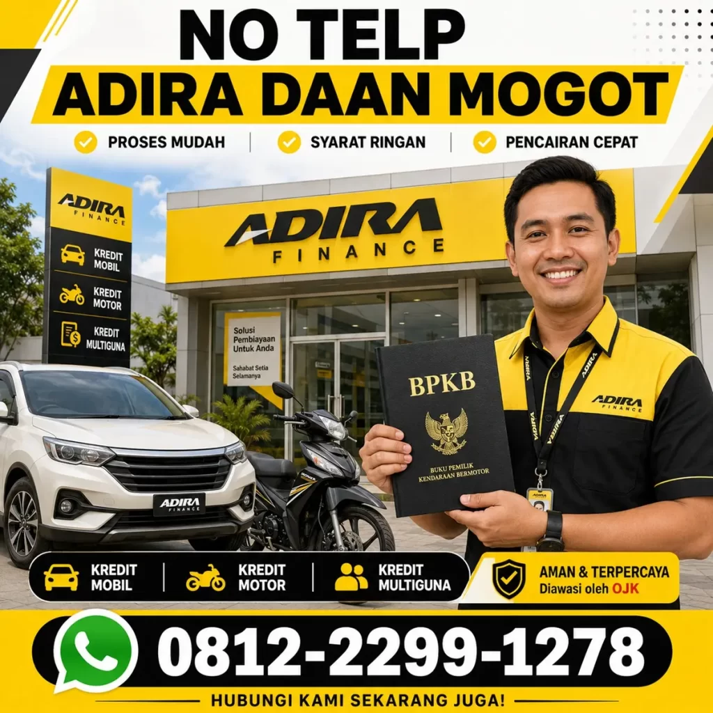 No Telp Adira Daan Mogot